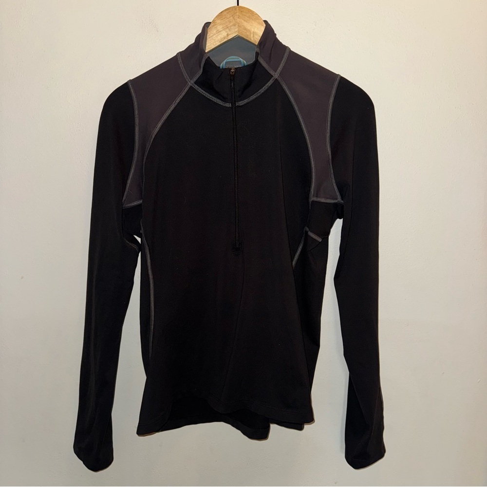 REI Charcoal and Slate Half Zip Pullover Women’s Size Large